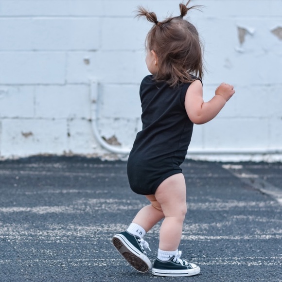 LITTLE BIPSY • One Piece Tank Bodysuit Onesie - Picture 5 of 7